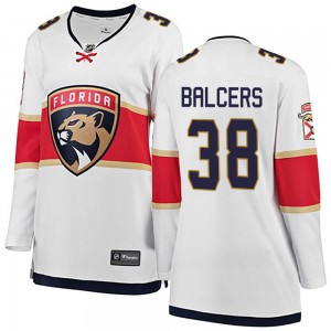 Women's Fanatics Branded Florida Panthers Rudolfs Balcers White Away Jersey - Breakaway