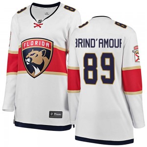 Women's Fanatics Branded Florida Panthers Skyler Brind'Amour White Away Jersey - Breakaway