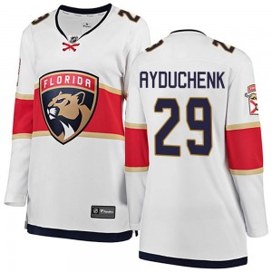 Women's Fanatics Branded Florida Panthers Sergei Gayduchenko White Away Jersey - Breakaway